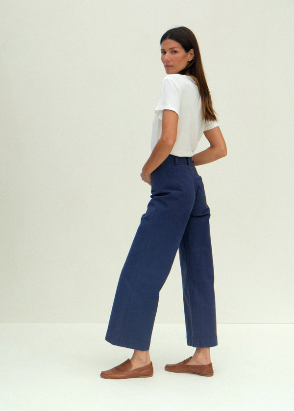 Sailor Pants - Bill Cunningham Blue