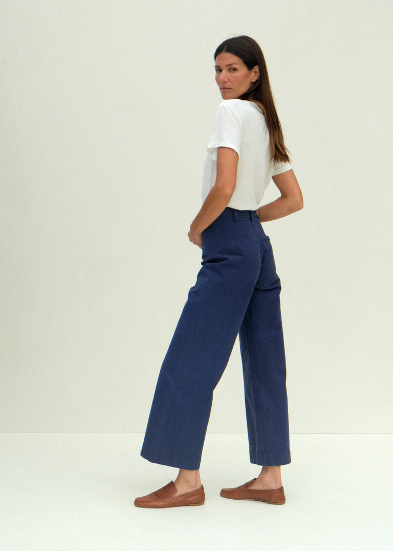Sailor Pants - Bill Cunningham Blue - Jesse Kamm