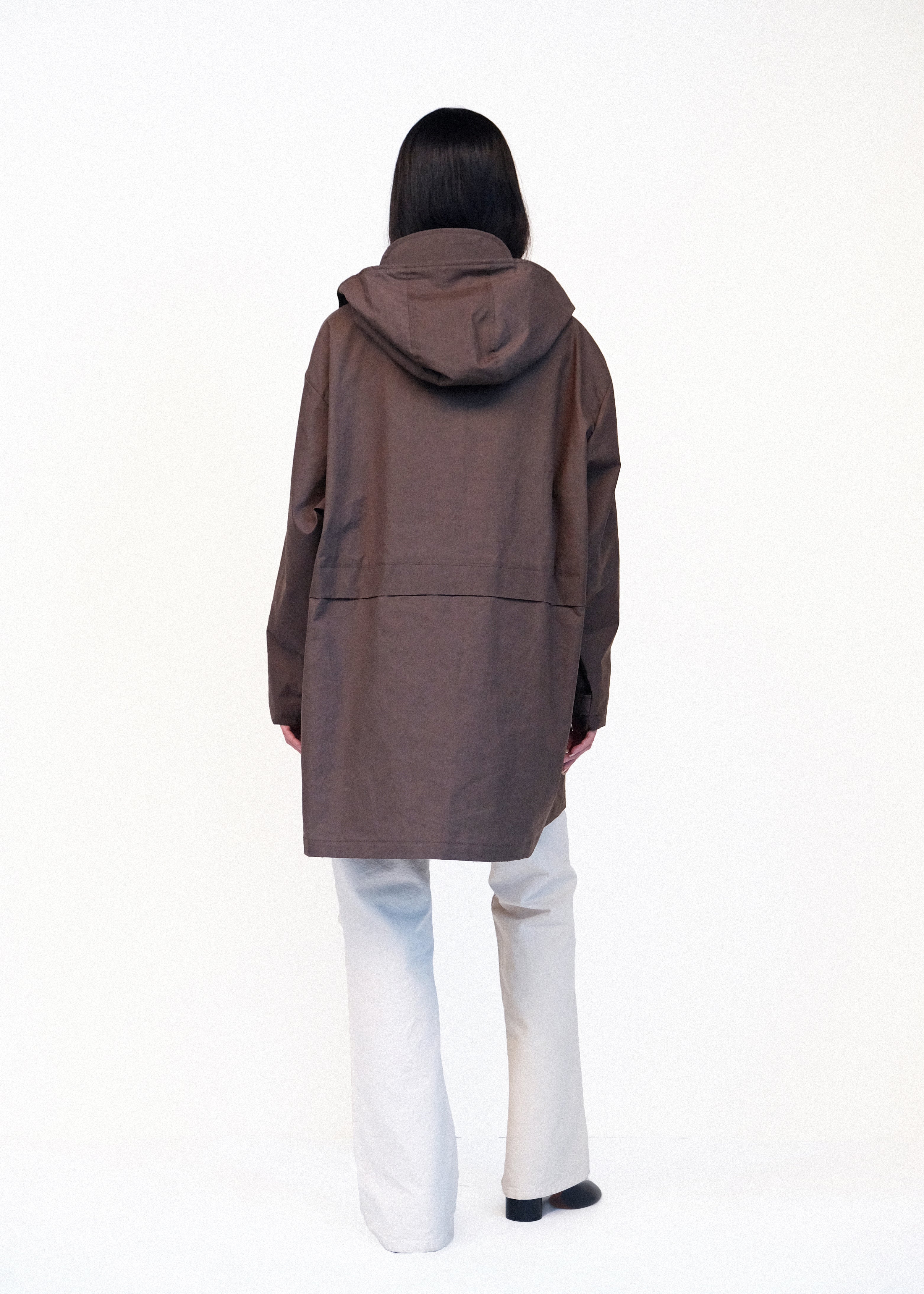 Oversized Andover Jacket - Loam - Jesse Kamm