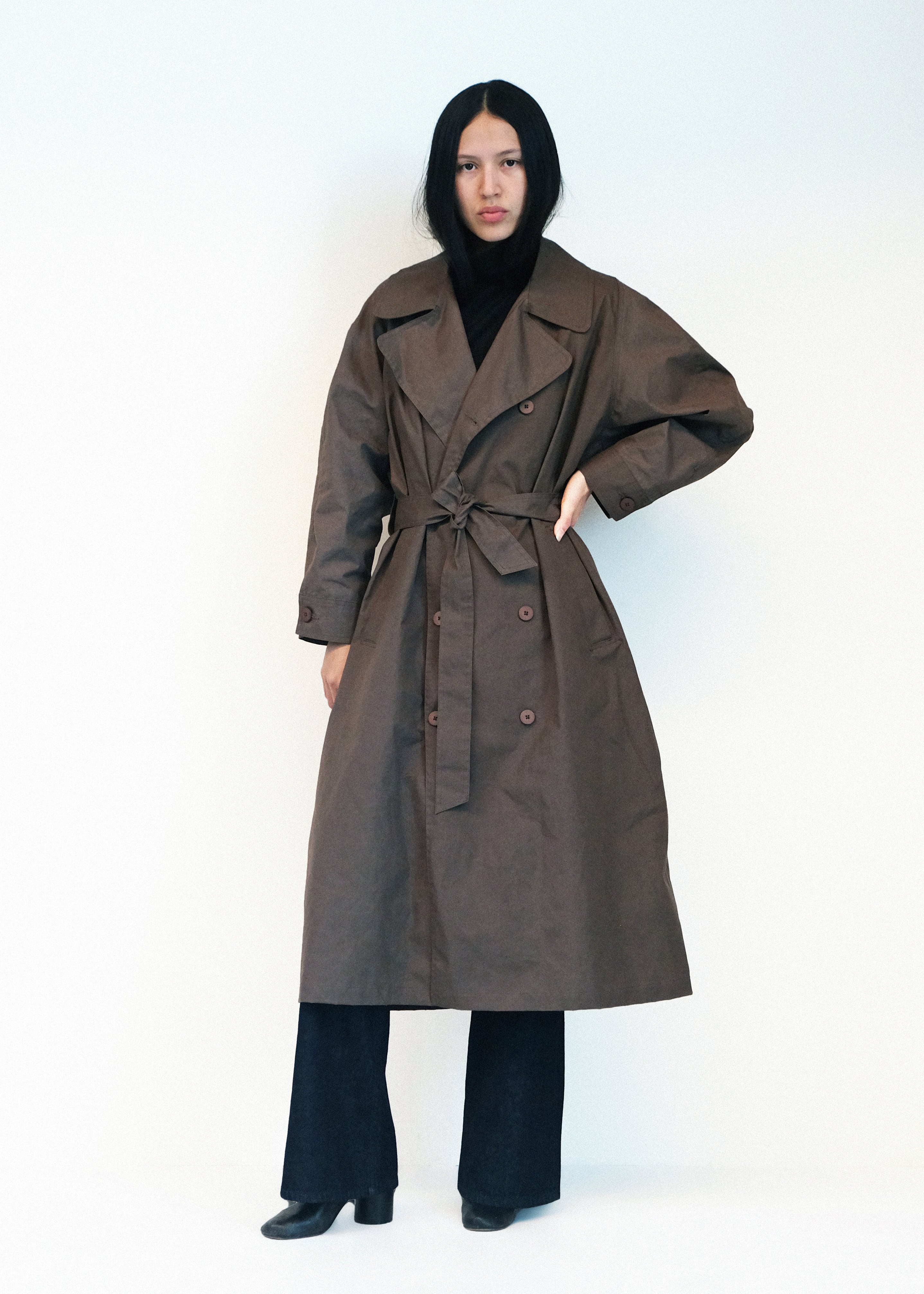 Car Coat - Loam Waxed Cotton - Jesse Kamm