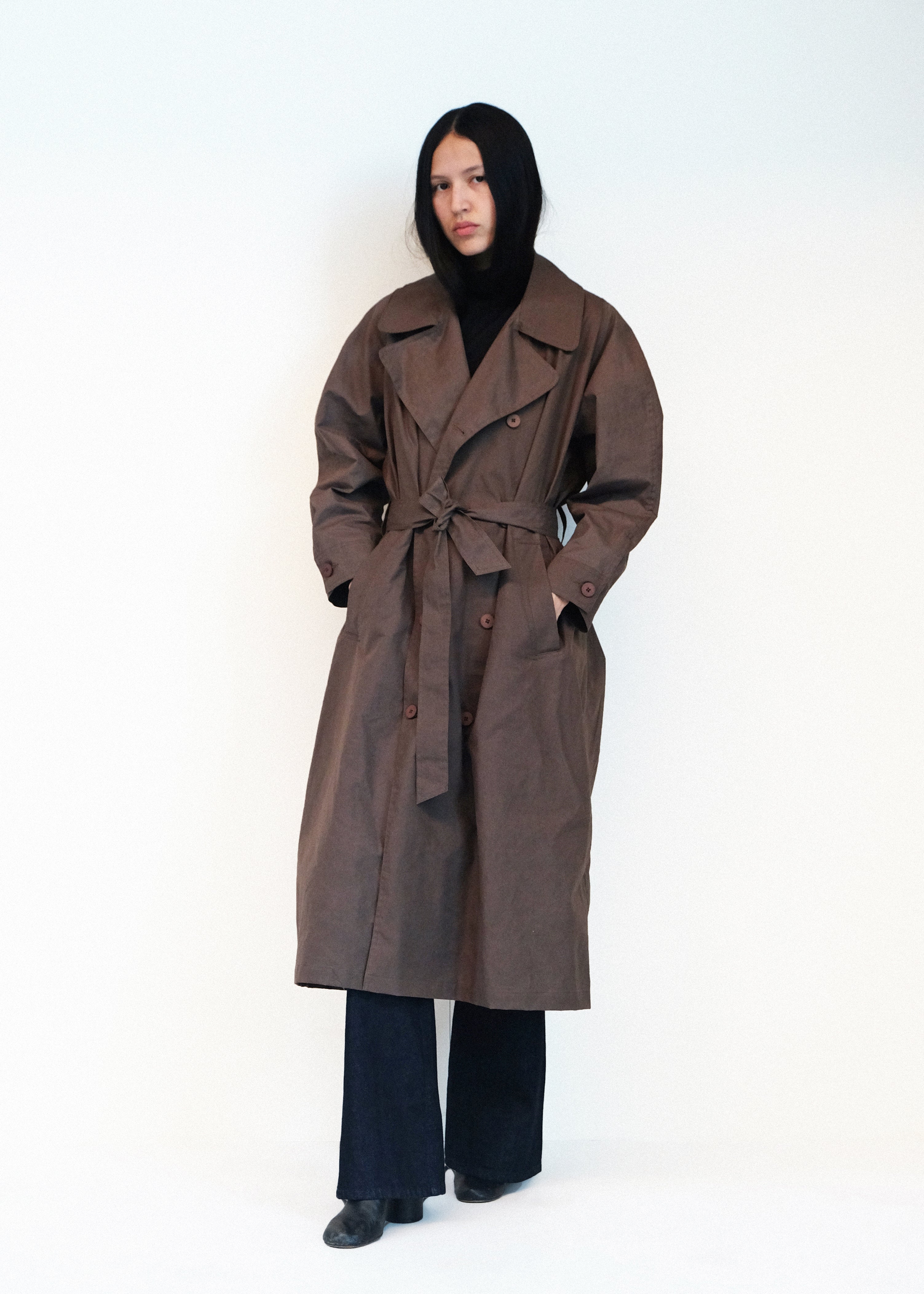 Car Coat - Loam Waxed Cotton - Jesse Kamm