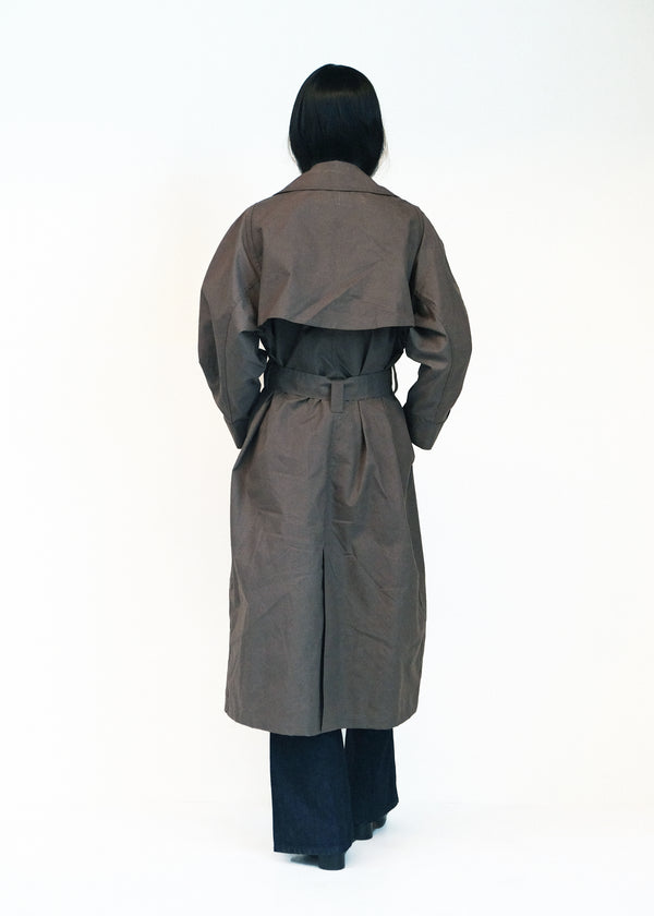Car Coat - Loam Waxed Cotton