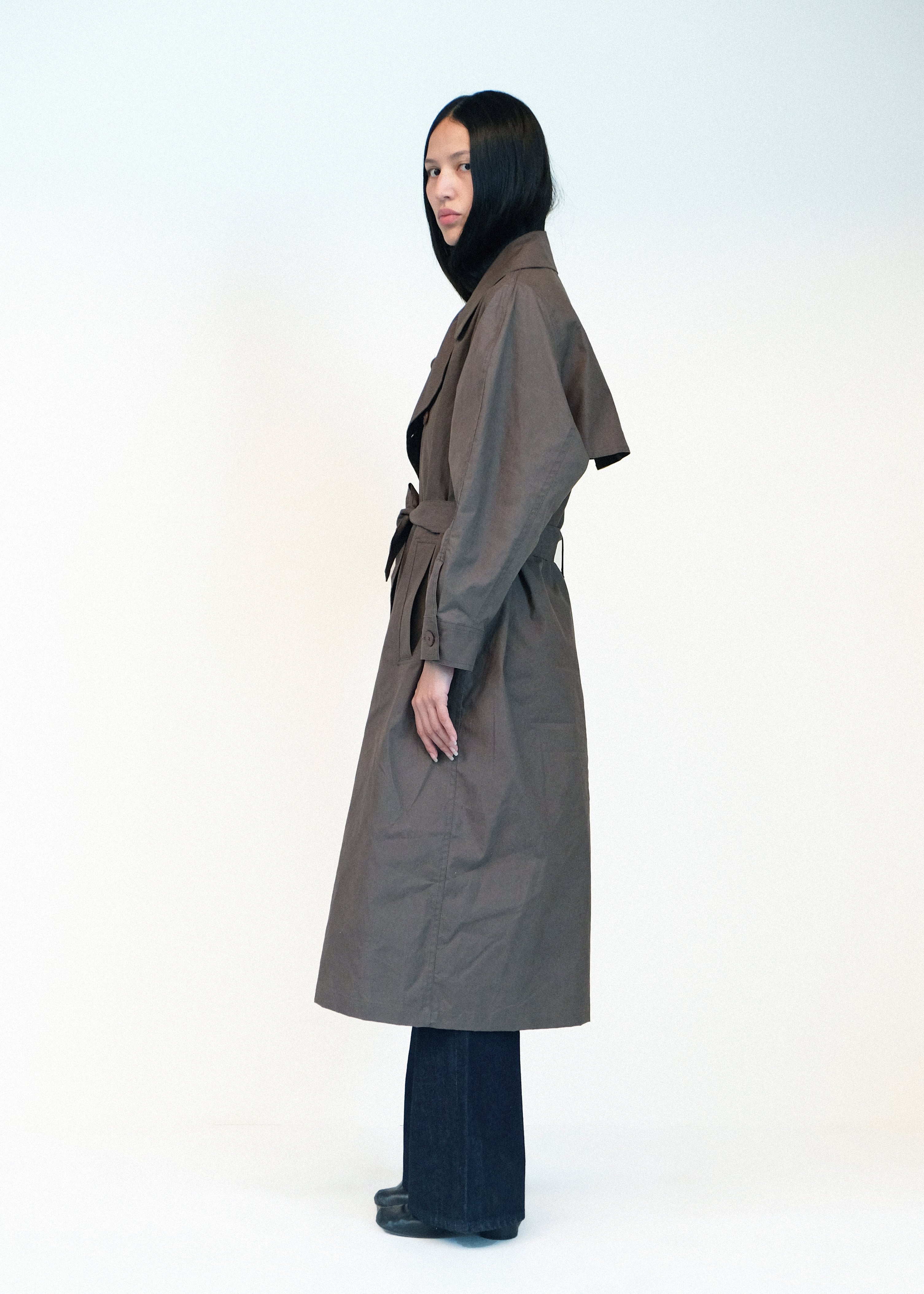 Car Coat - Loam Waxed Cotton - Jesse Kamm