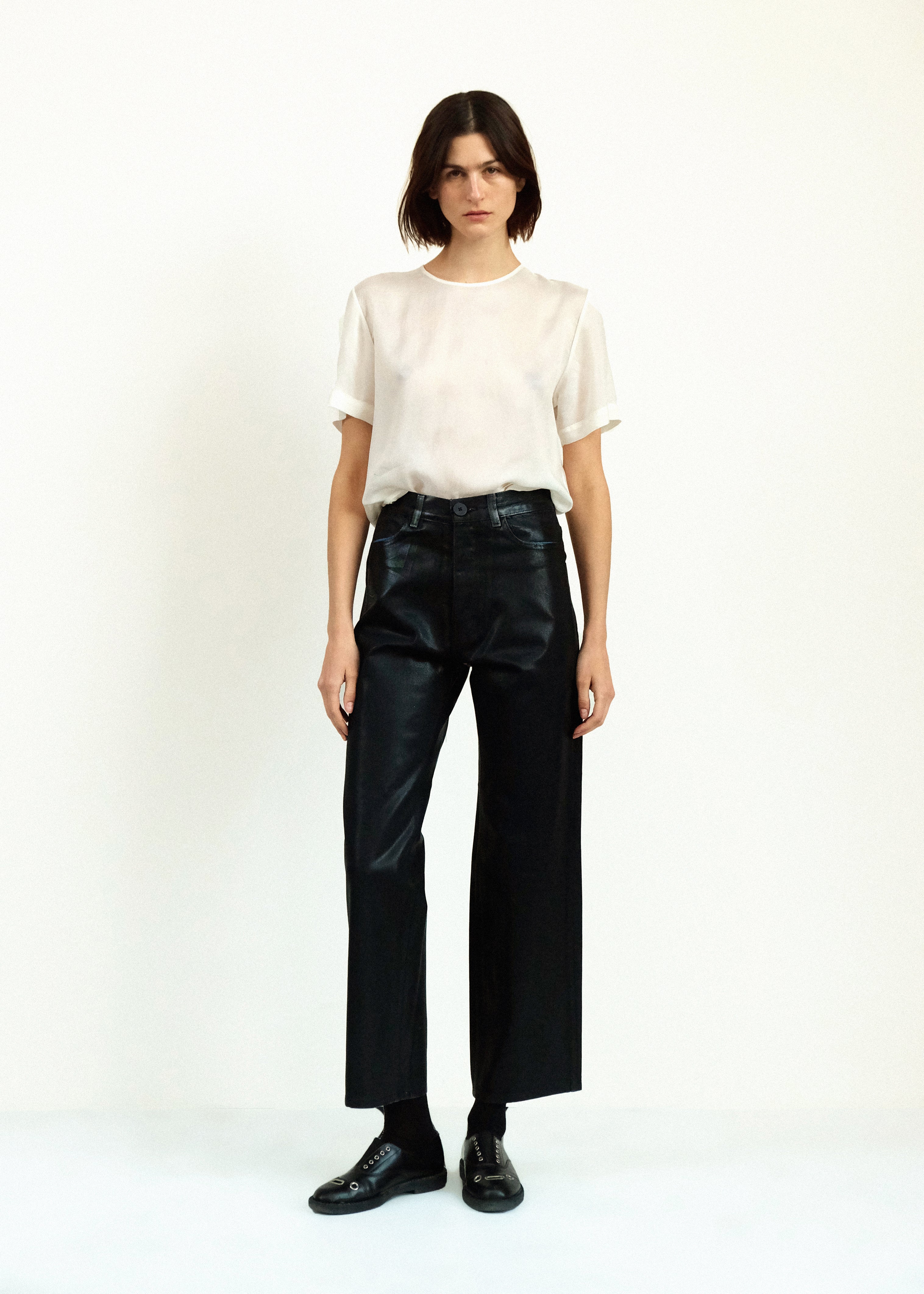 Steinem T-Shirt - Ivory - Jesse Kamm