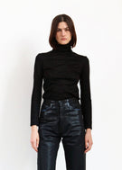 Classic Turtleneck - Black - Jesse Kamm