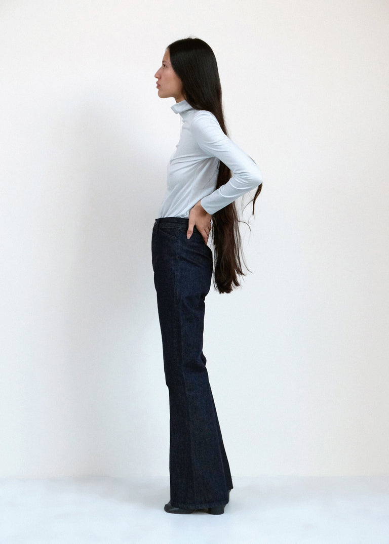 Les Deux Pants - Dark Blue + Dark Blue Stitch - Jesse Kamm