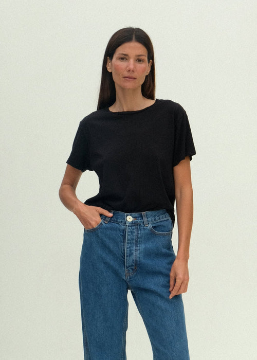 Bowery Tee - Black - Jesse Kamm