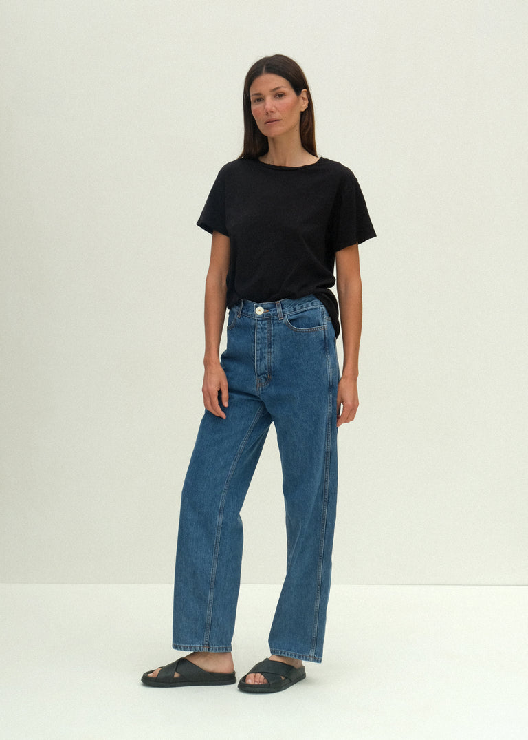 Bowery Tee - Black - Jesse Kamm