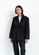 Fianna Blazer - Black Lacquer - Jesse Kamm