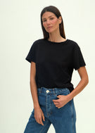 Bowery Tee - Black - Jesse Kamm