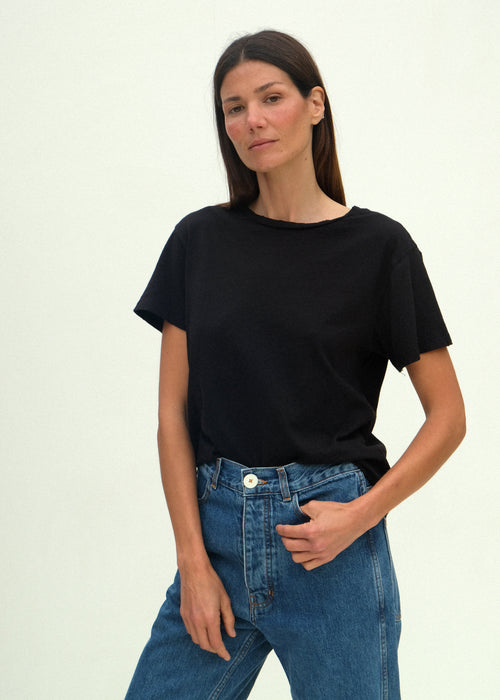 Bowery Tee - Black - Jesse Kamm
