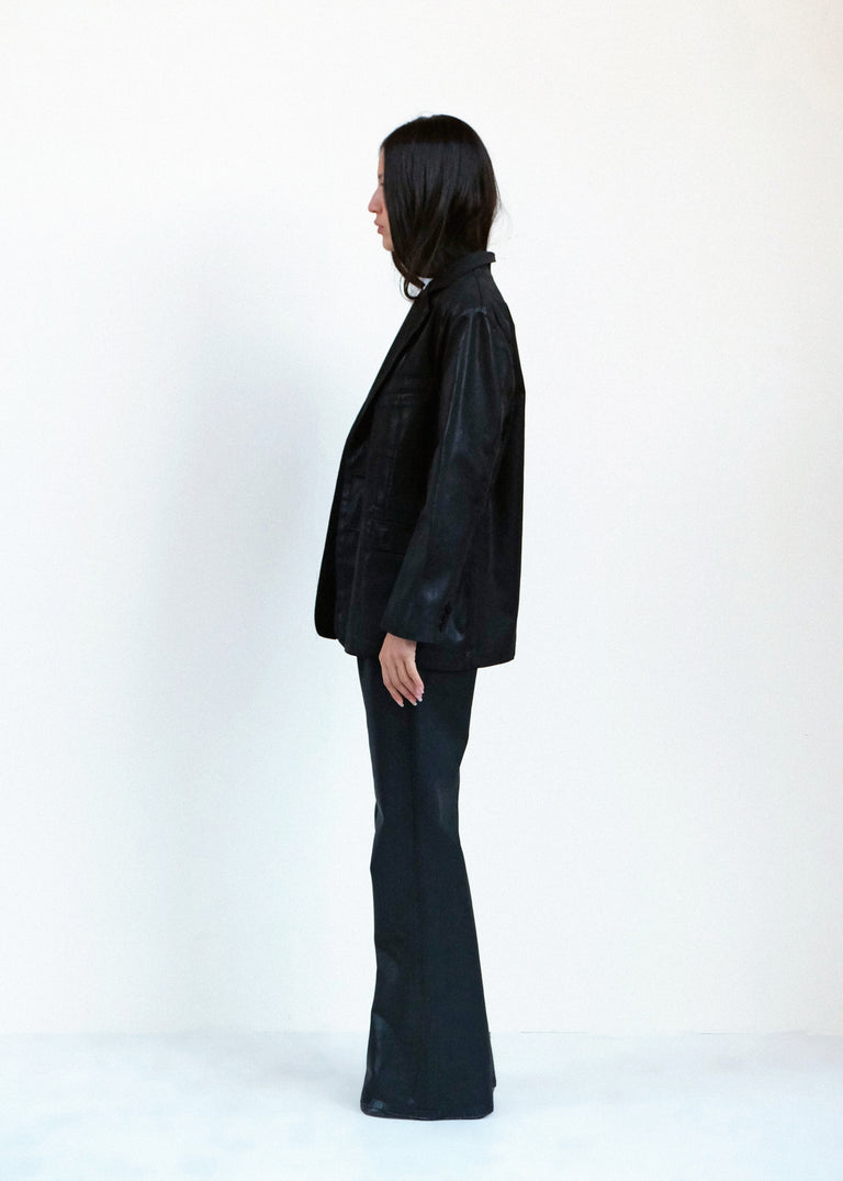 Fianna Blazer - Black Lacquer - Jesse Kamm