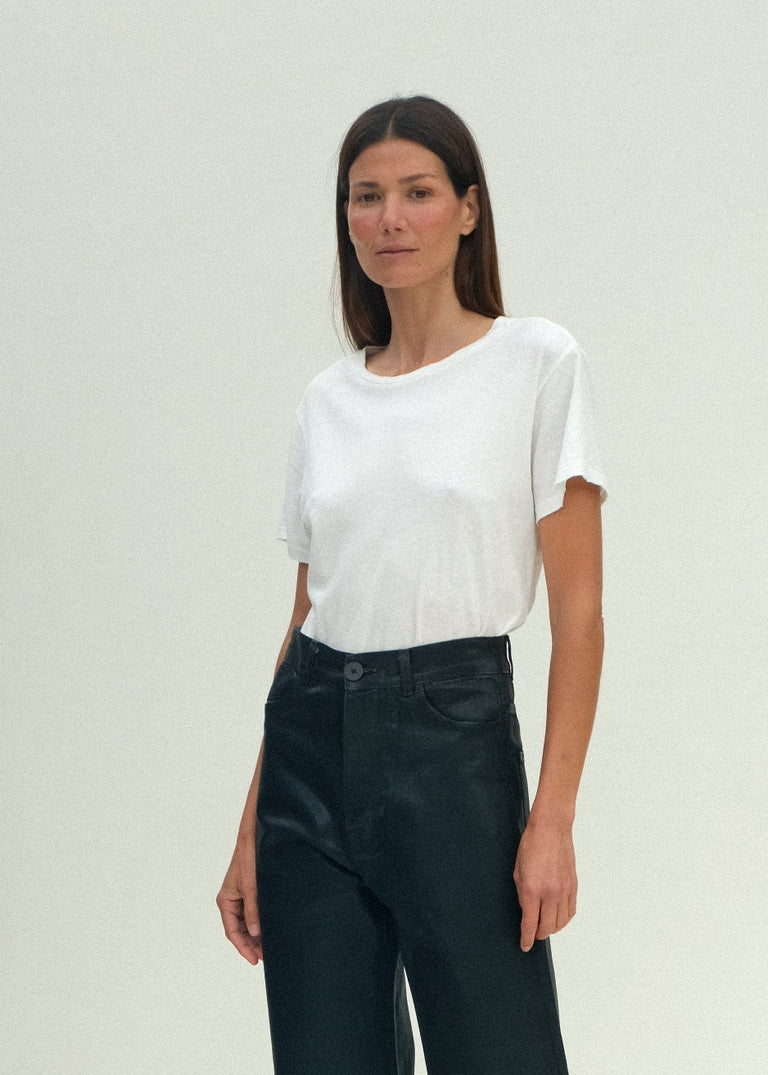 Bowery Tee - Salt - Jesse Kamm
