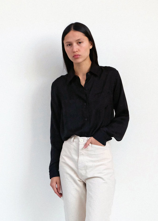 Georgio Button Down - Black