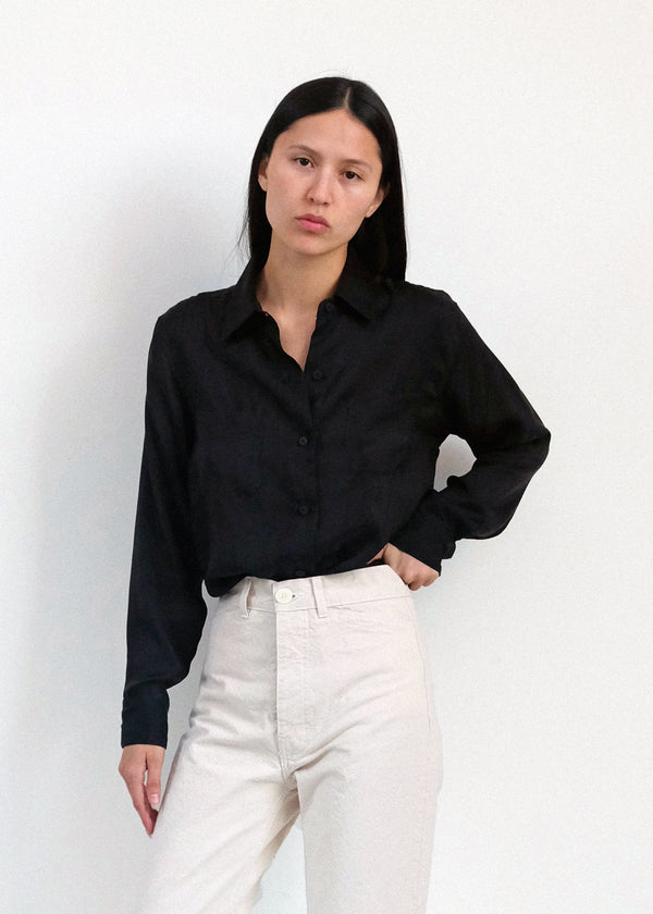 Georgio Button Down - Black