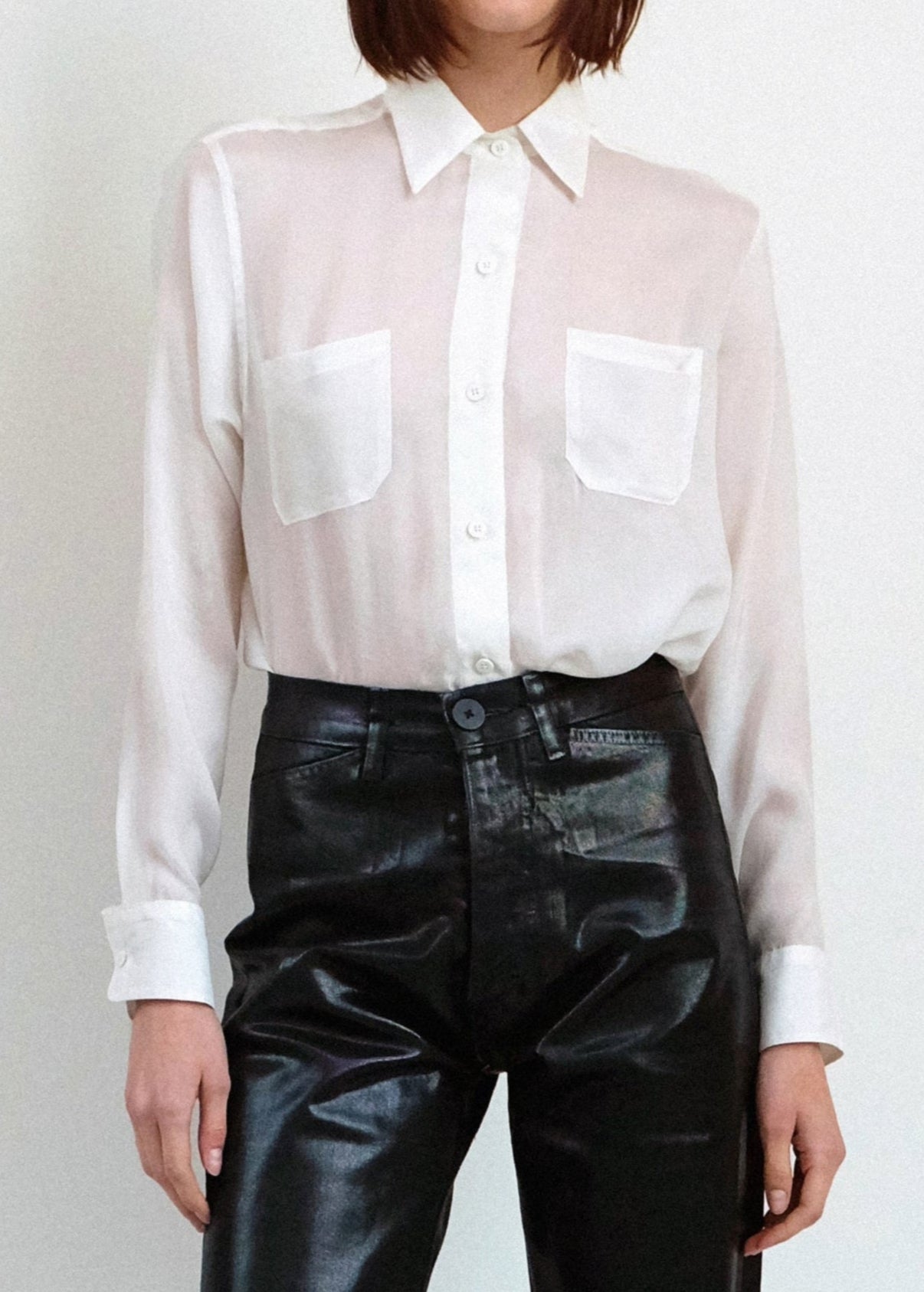 Georgio Button Down - Ivory - Jesse Kamm