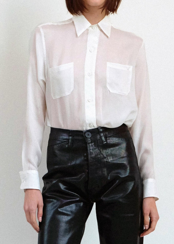 Georgio Button Down - Ivory