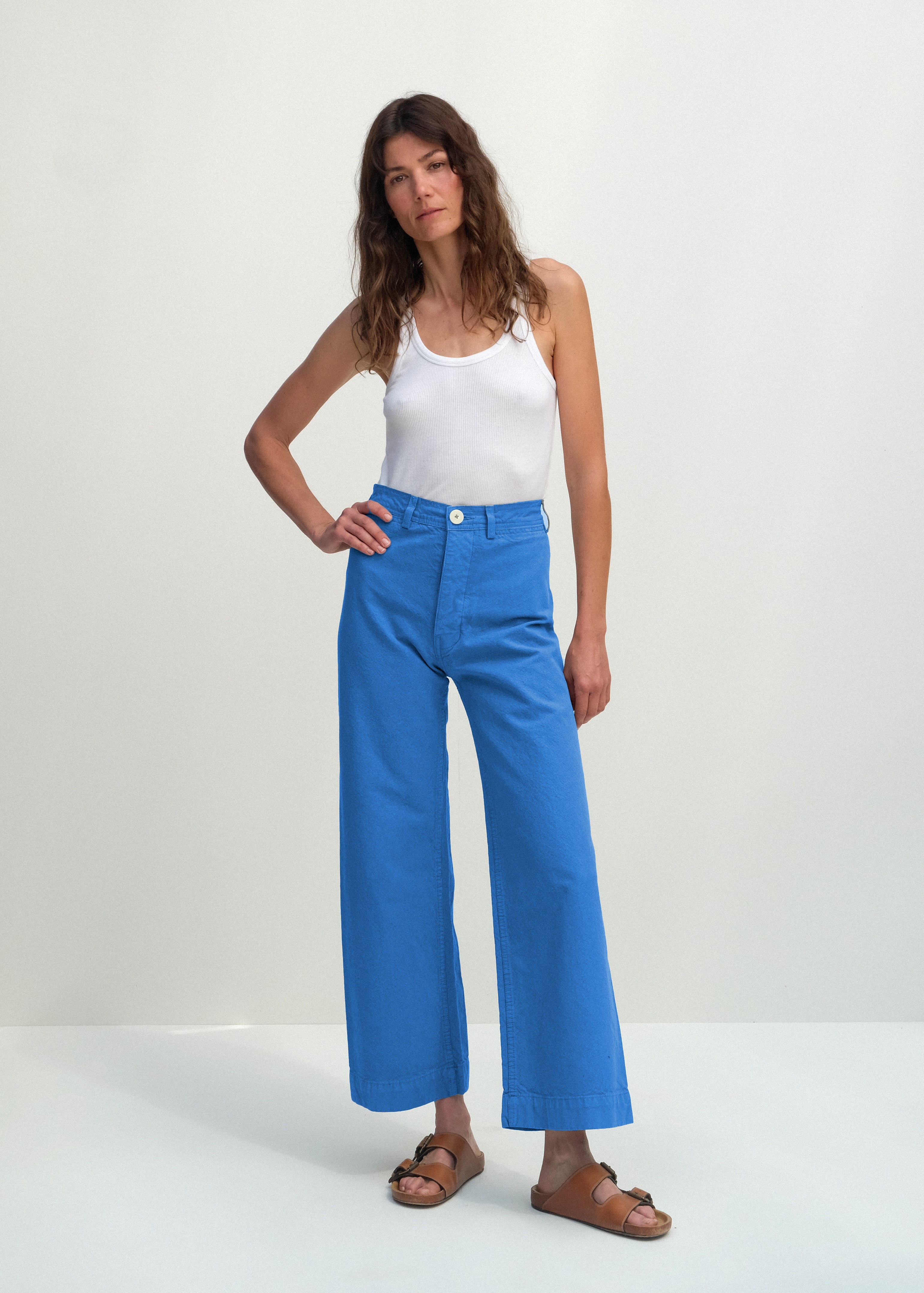 Sailor Pants - Pool Blue - Jesse Kamm