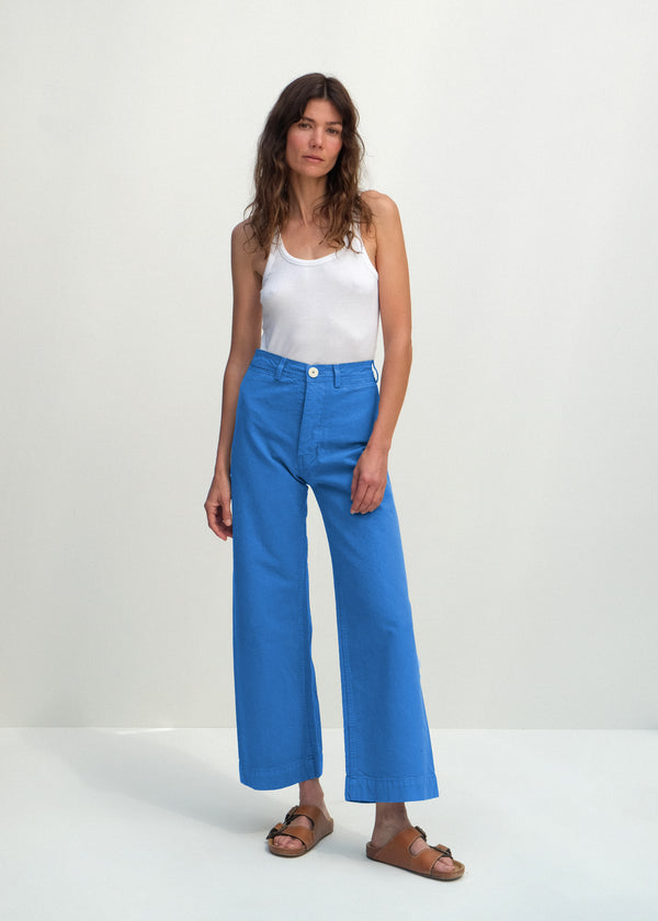jesse kamm tobacco Handy Pant, Tone 34 pocket construction with deep patch pockets on the seat JESSE KAMM Handy Pants in