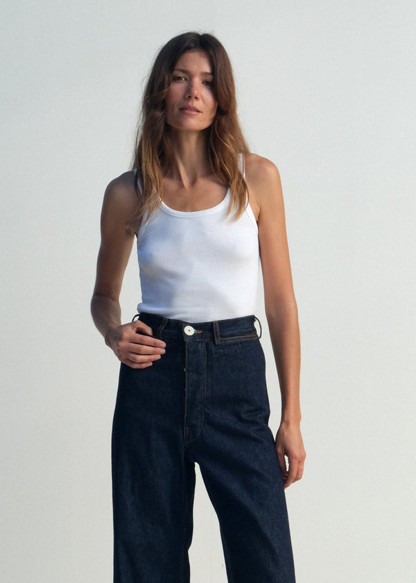 Sailor Pants - Dark Blue Denim