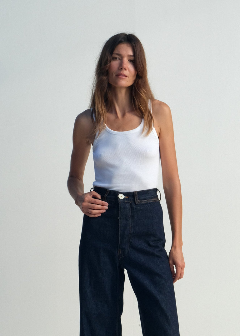 Sailor Pants - Dark Blue Denim - Jesse Kamm