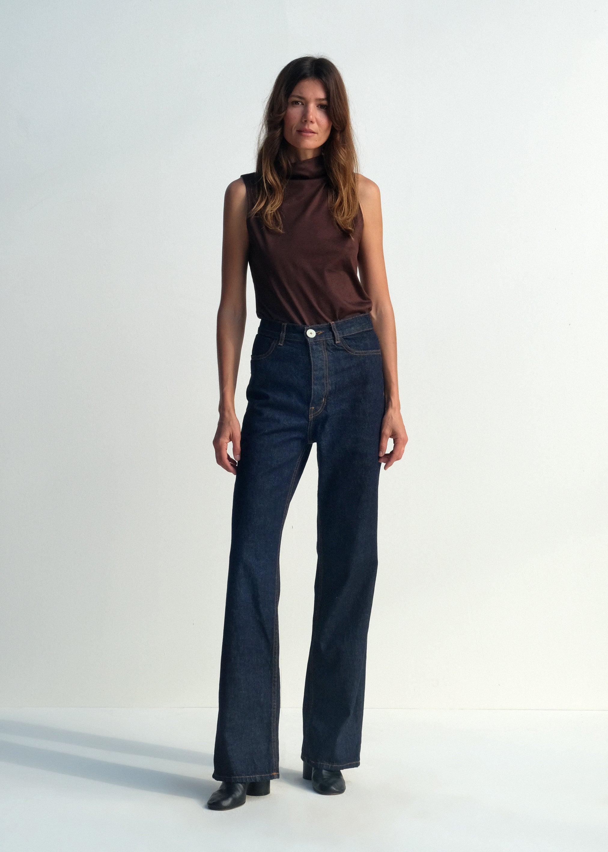 The Alta Jeans - Dark Blue Denim - Jesse Kamm