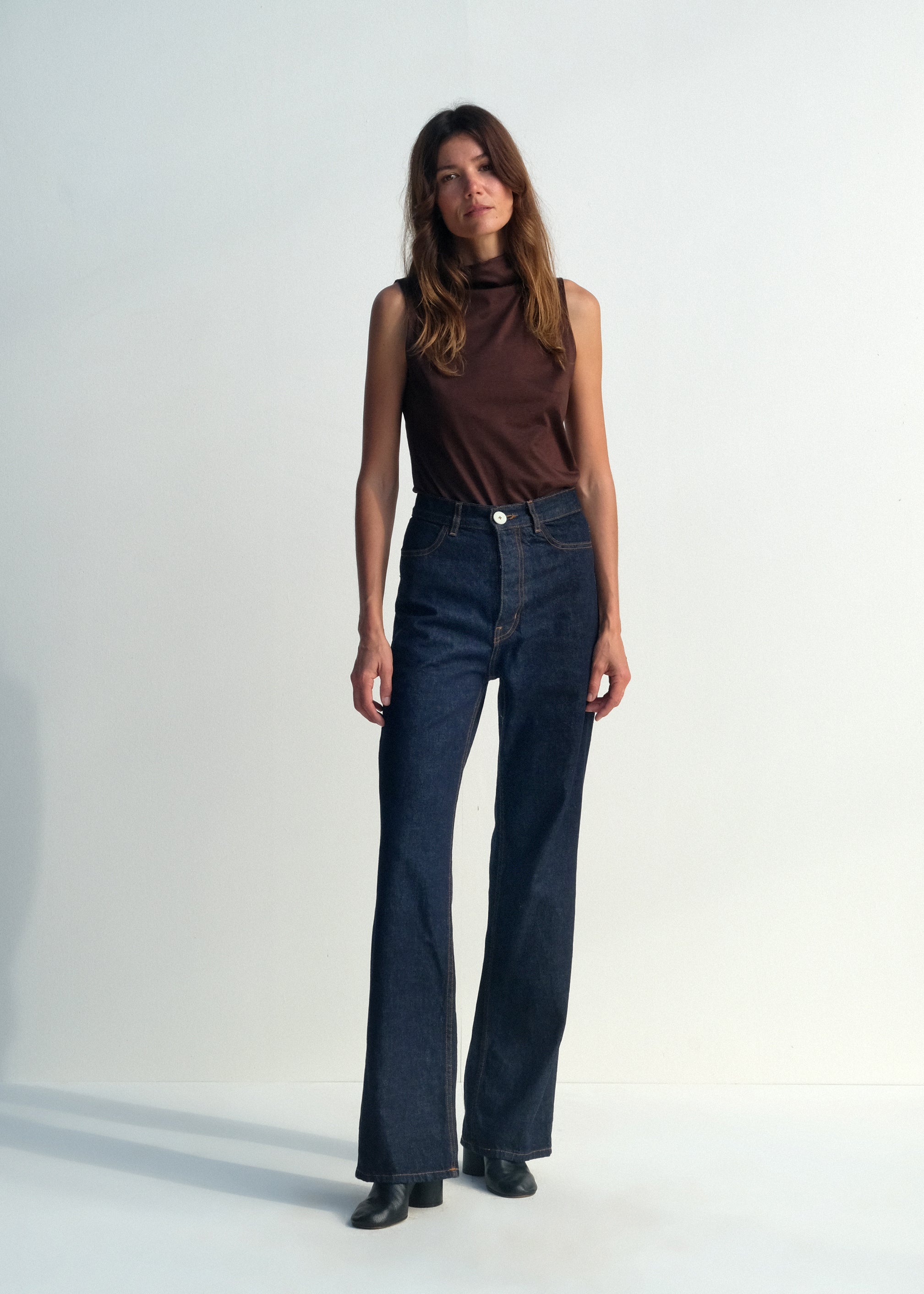 The Alta Jeans - Dark Blue Denim - Jesse Kamm