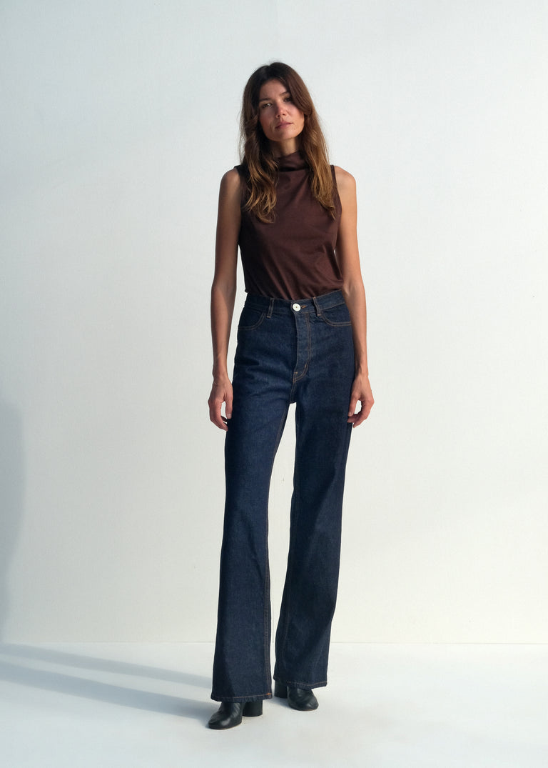 The Alta Jeans - Dark Blue Denim - Jesse Kamm