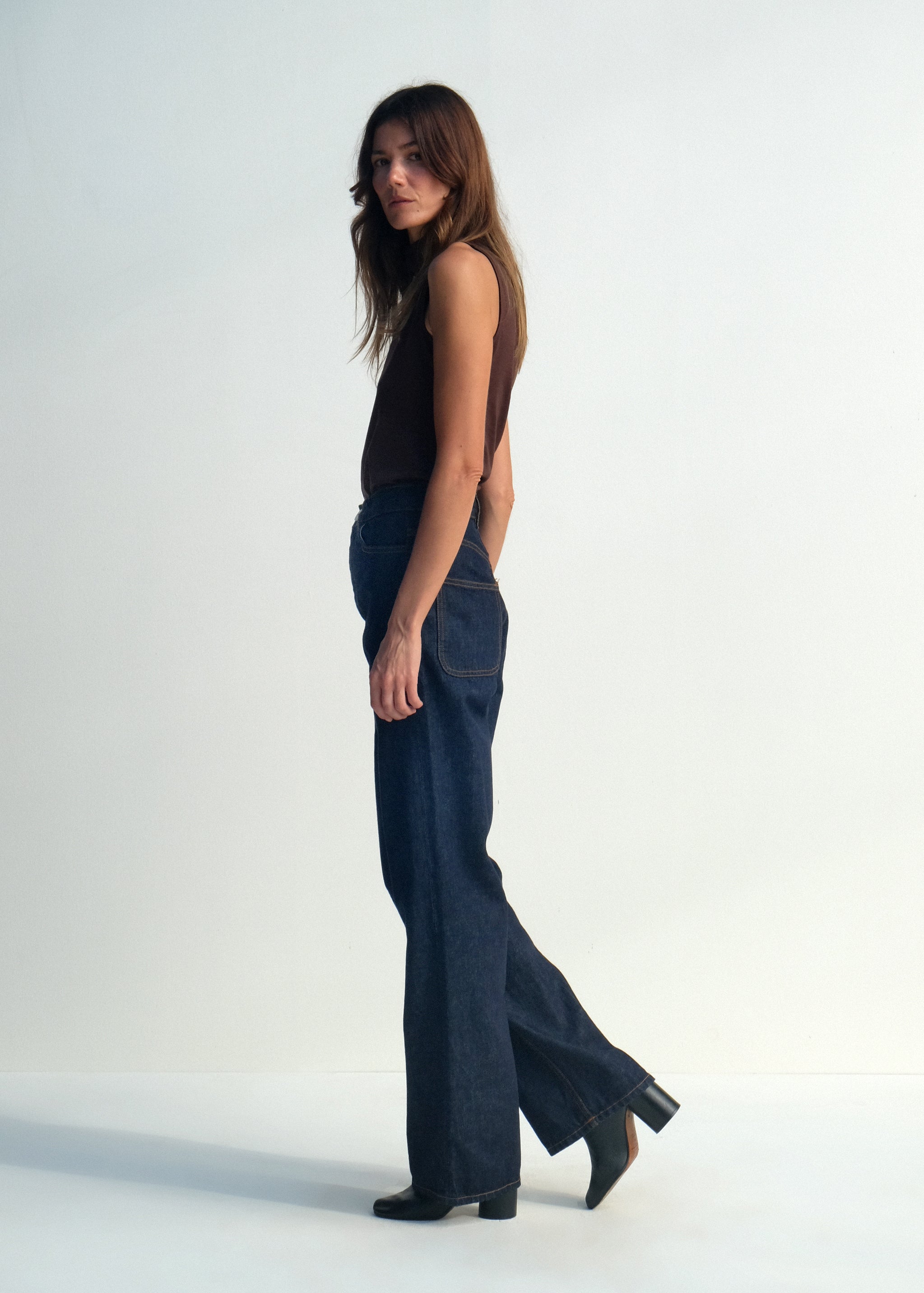 The Alta Jeans - Dark Blue Denim - Jesse Kamm