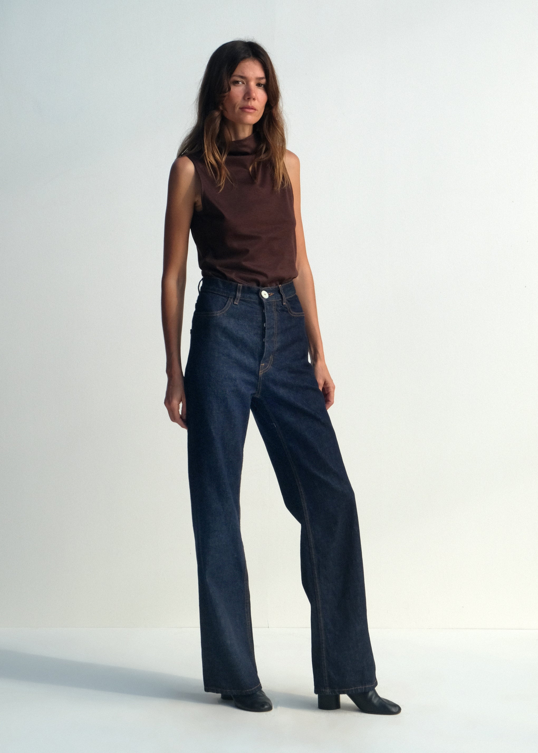 The Alta Jeans - Dark Blue Denim - Jesse Kamm