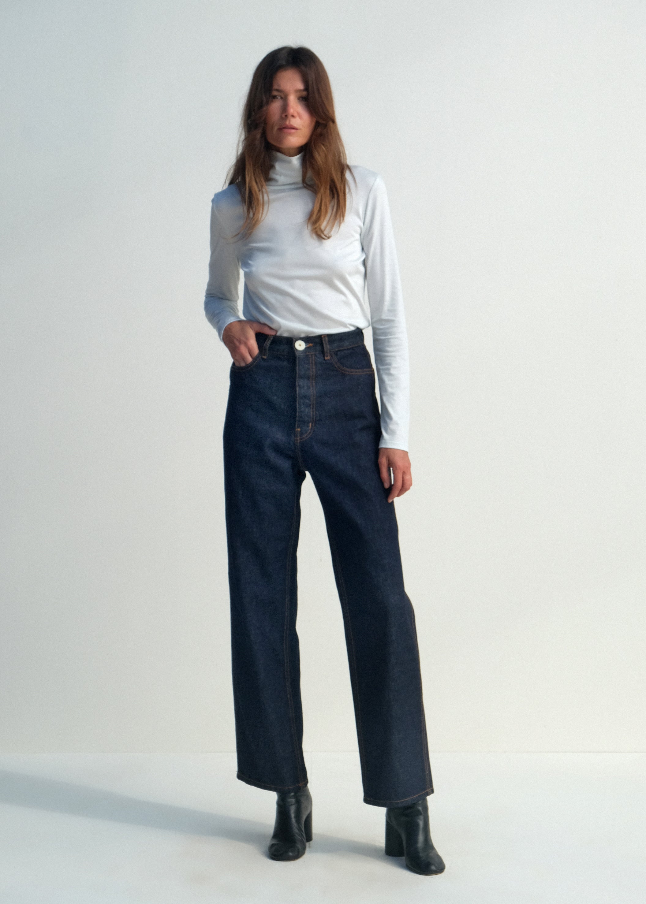 The 225's in Dark Blue Japanese Denim – Jesse Kamm