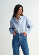 Alberta Shirt - Smokey Blue - Jesse Kamm