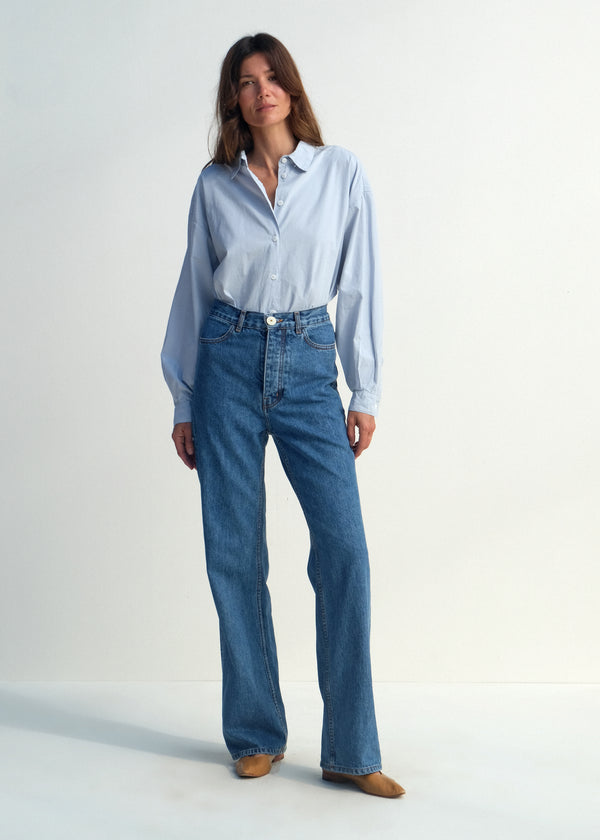 Alberta Shirt - Smokey Blue