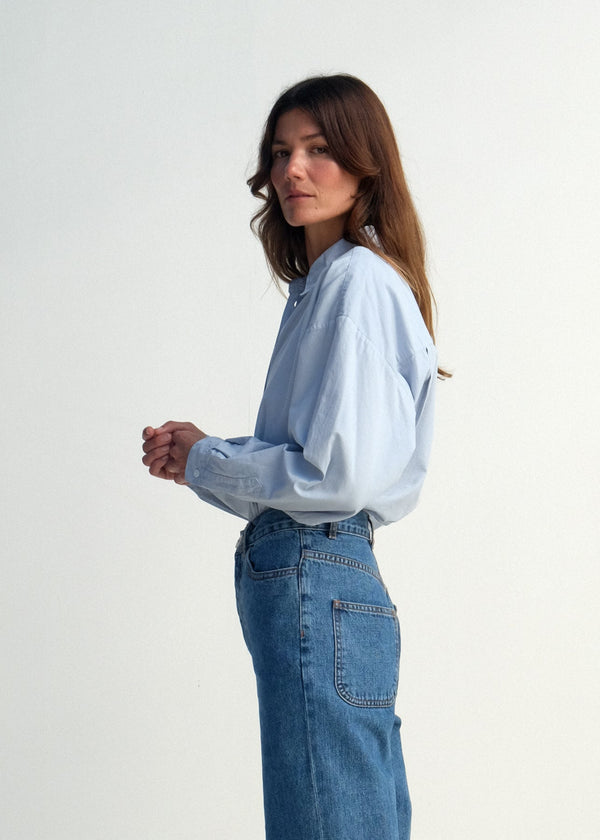 Alberta Shirt - Smokey Blue