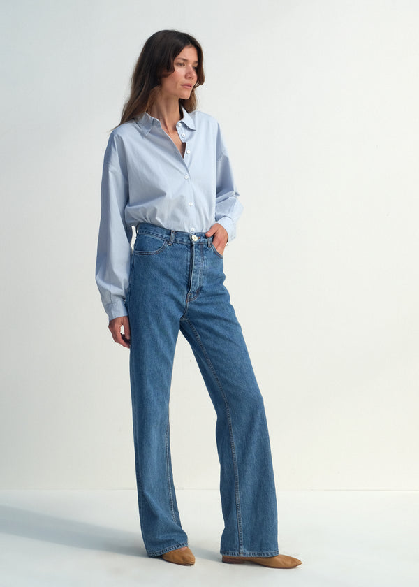 Alberta Shirt - Smokey Blue