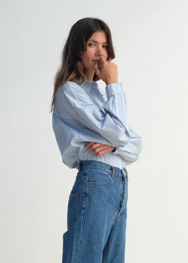 Alberta Shirt - Smokey Blue