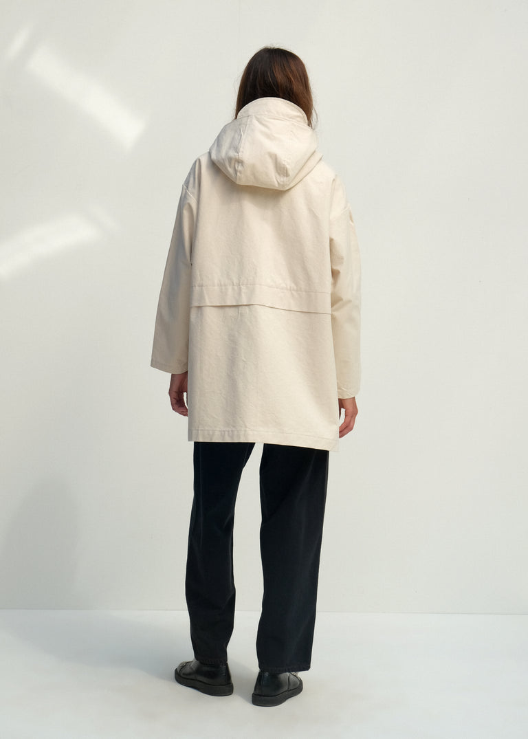 Oversized Andover Jacket - Natural - Jesse Kamm