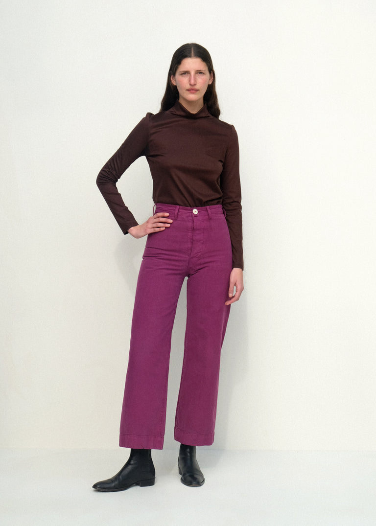Sailor Pants - Beet - Jesse Kamm