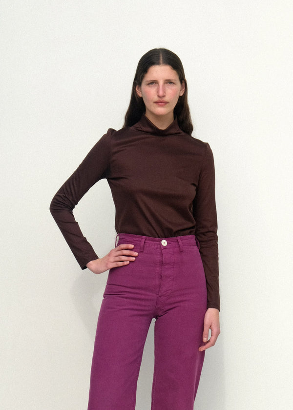 Classic Turtleneck - Chocolate