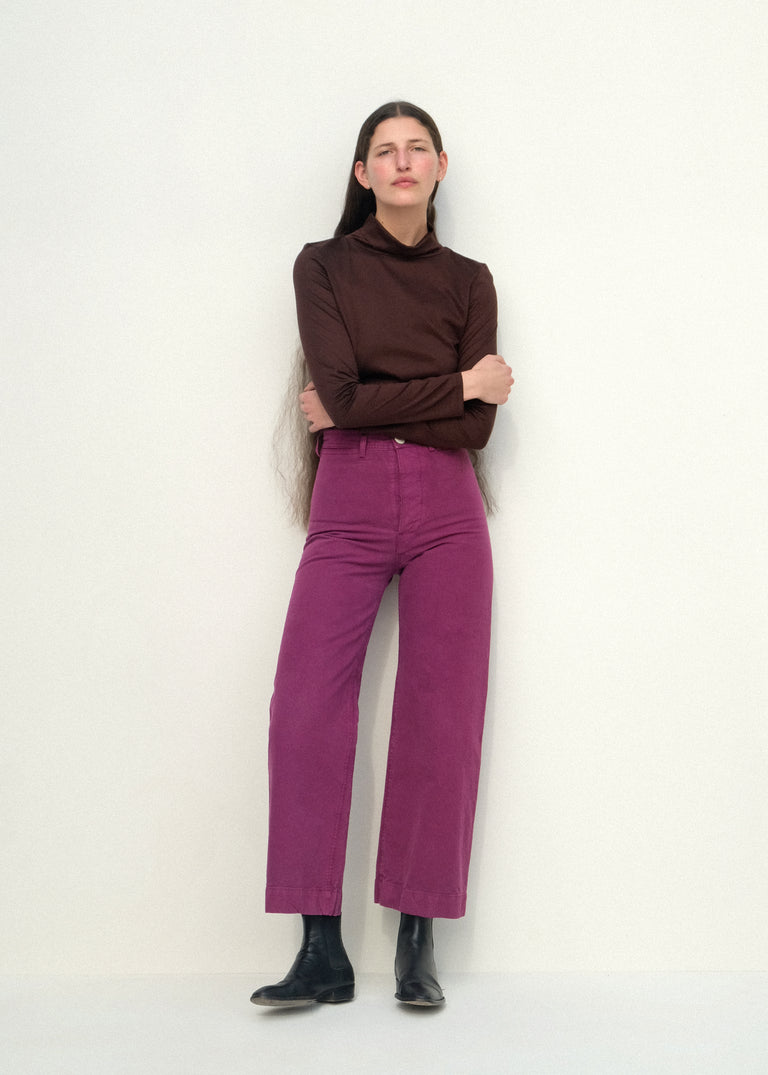 Sailor Pants - Beet - Jesse Kamm