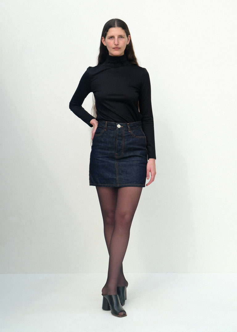 Classic Turtleneck - Black - Jesse Kamm