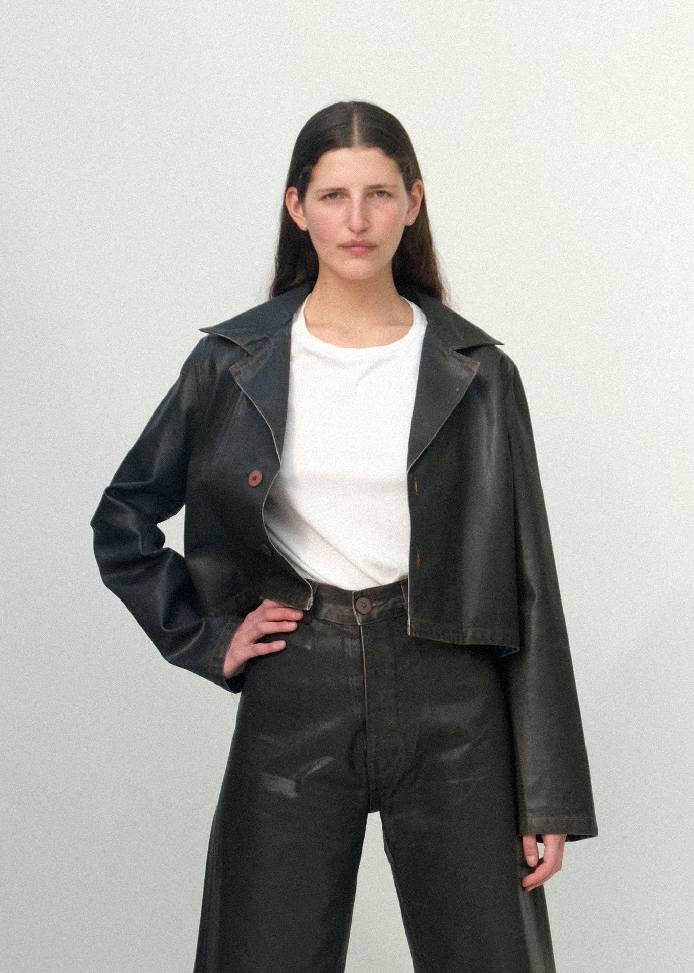 The Jones Jacket - Brown Lacquer - Jesse Kamm