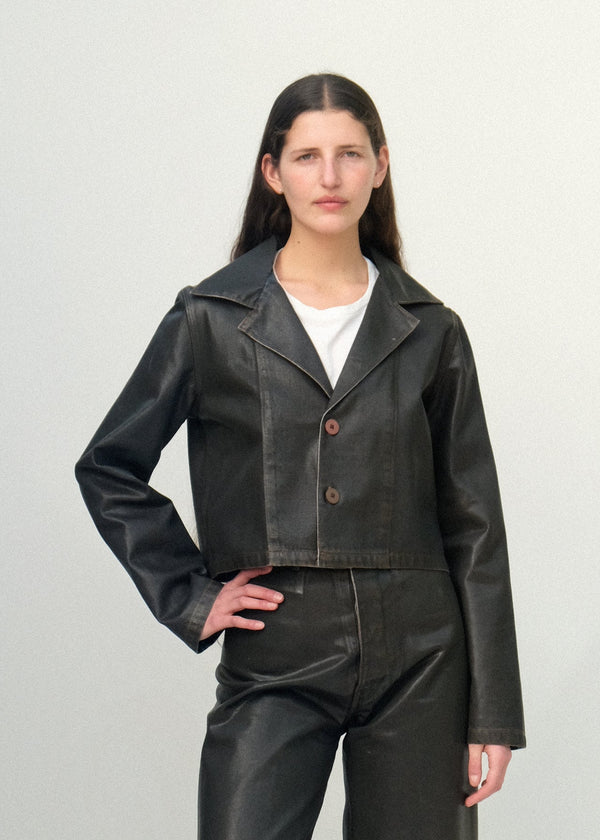 The Jones Jacket - Brown Lacquer