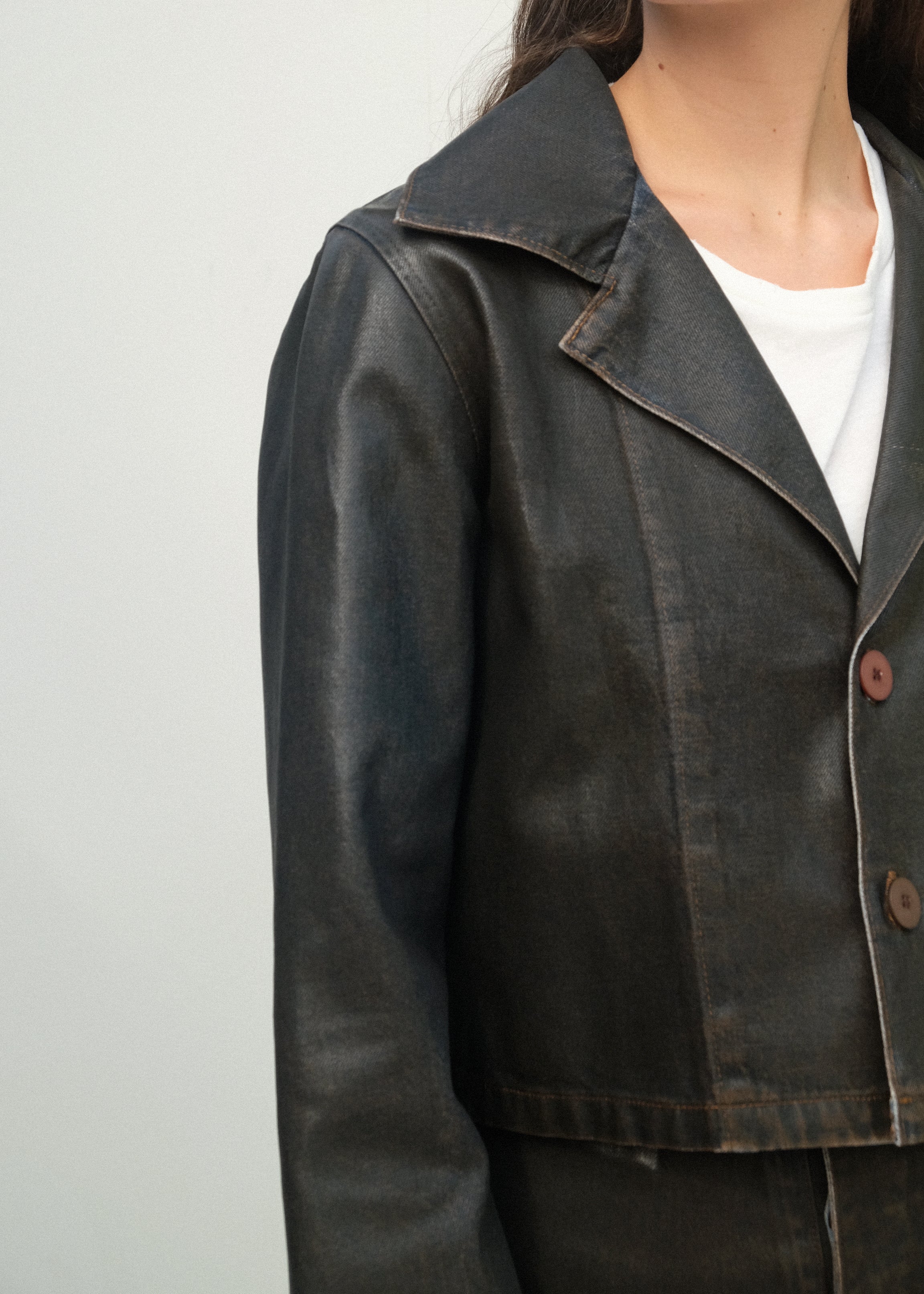 The Jones Jacket - Brown Lacquer - Jesse Kamm