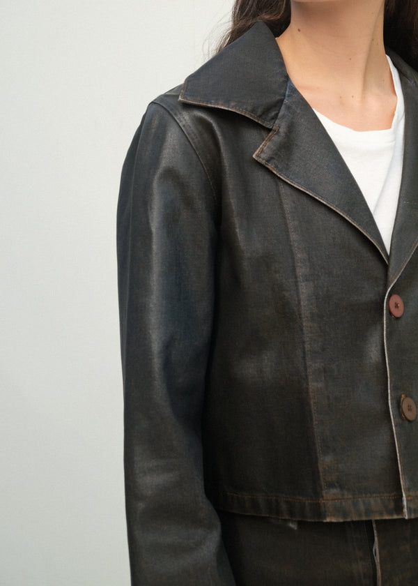 The Jones Jacket - Brown Lacquer