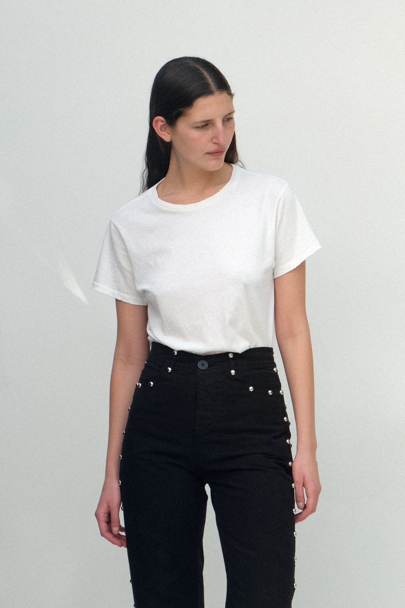 Bowery Tee - Salt White - Jesse Kamm
