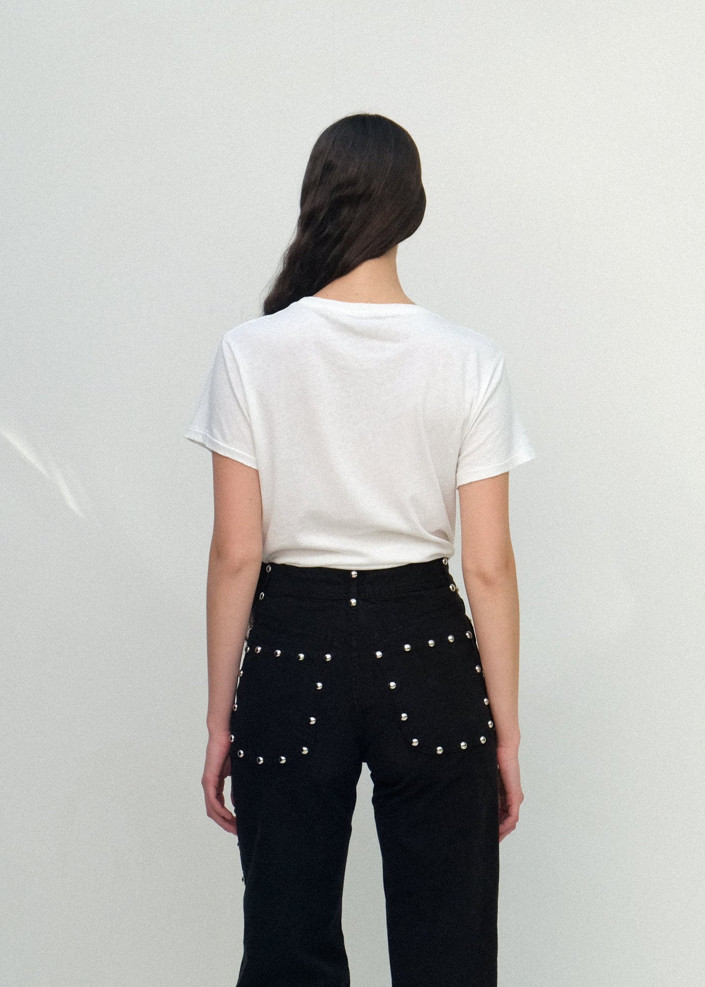 225's - Black Studded Denim - Jesse Kamm