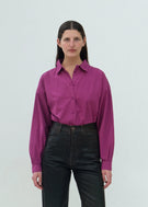 Alberta Shirt - Beet - Jesse Kamm