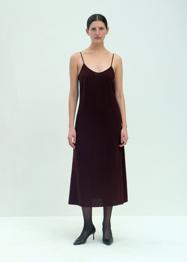 The Slip Dress - Plum - Jesse Kamm