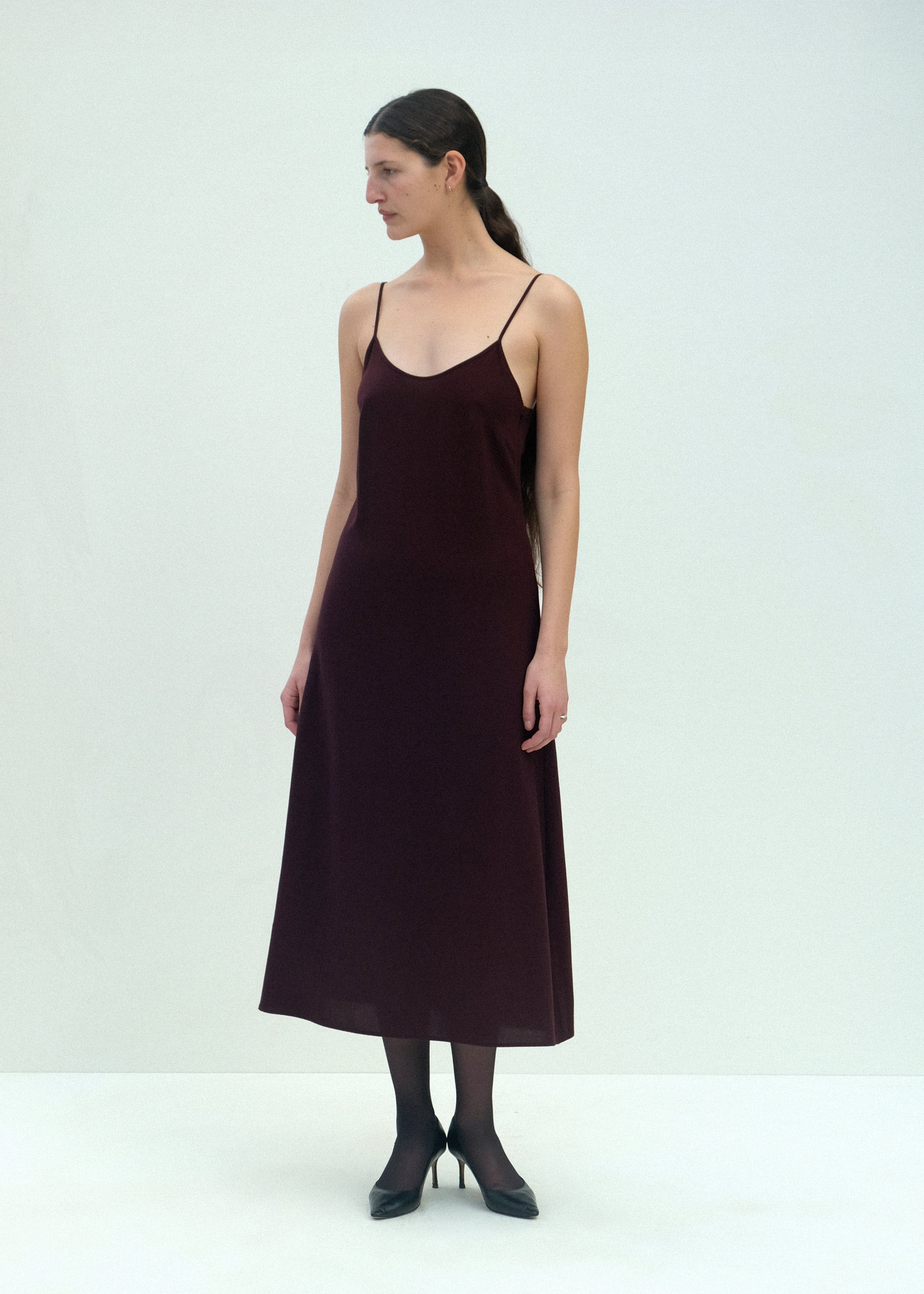 The Slip Dress - Plum - Jesse Kamm